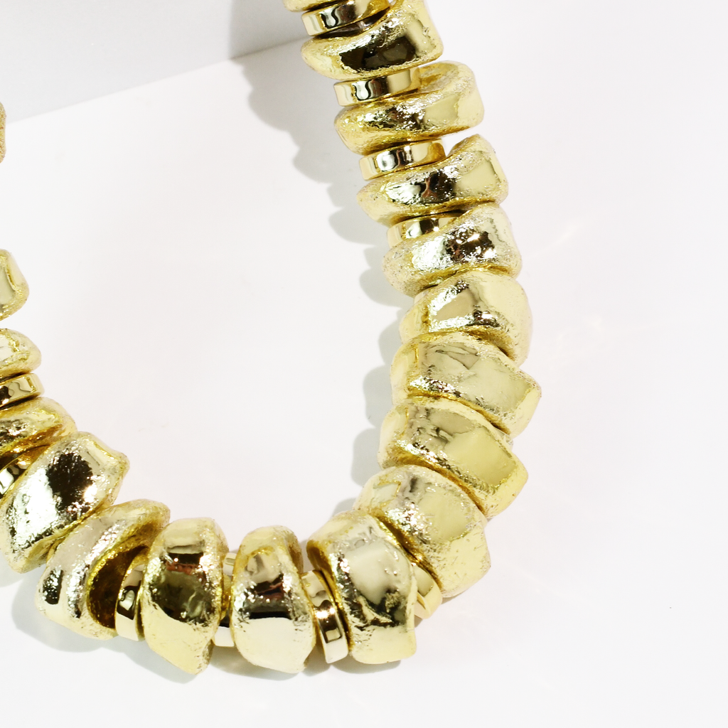 WONDERWALL ‘L’Accessoire’ Liquid Gold Necklace