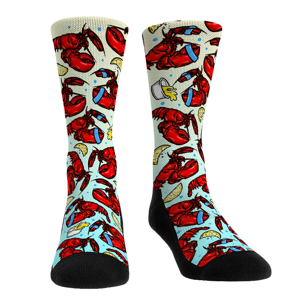 Lobsters - All-Over Crew Socks