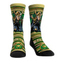 Marvel Loki - Villain Pose Crew Socks