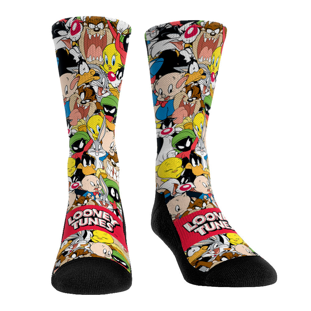 Looney Tunes - Stacked Character Crew Socks