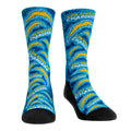 Los Angeles Chargers - Logo Sketch (Powder Blue) Crew Socks