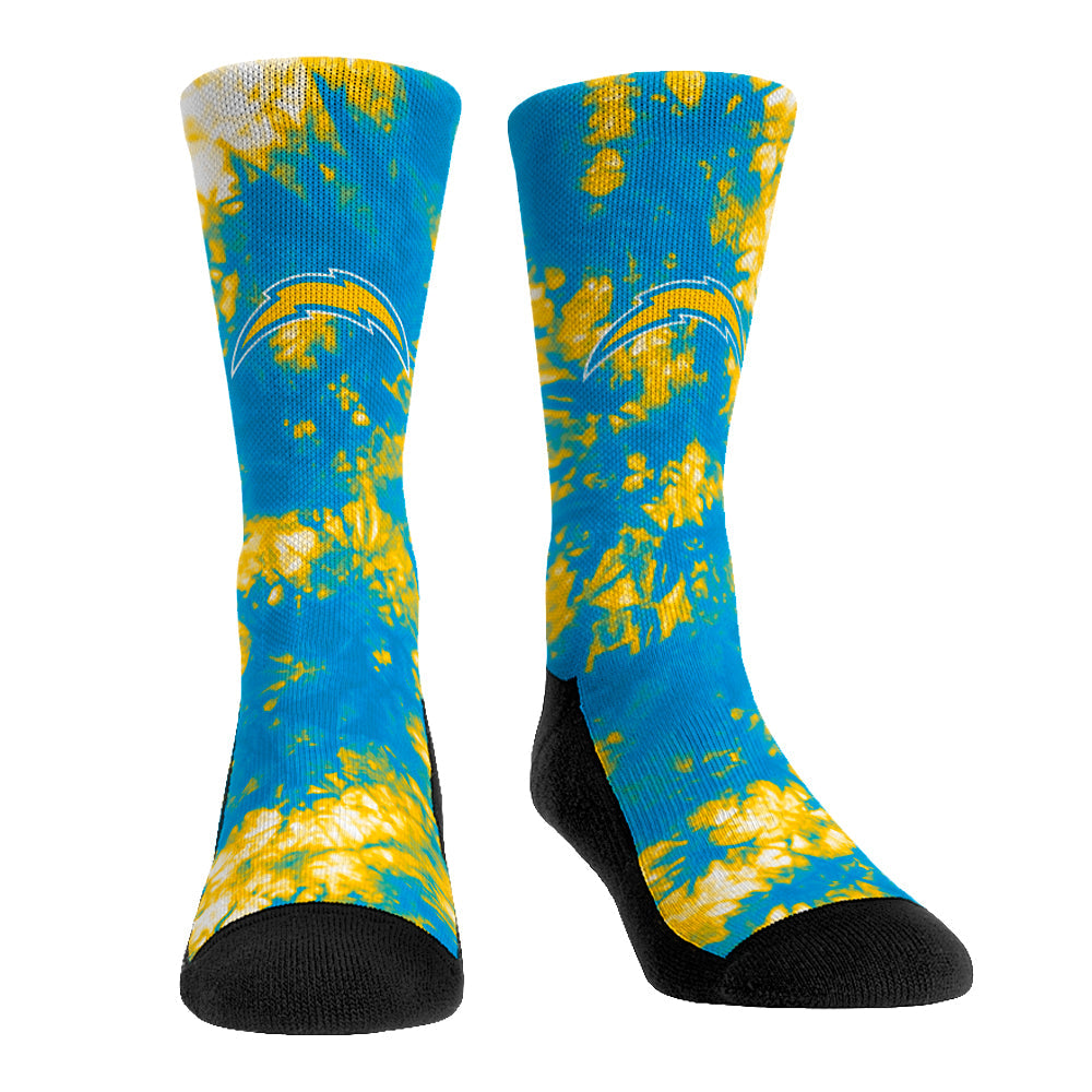 Los Angeles Chargers - Team Tie Dye Crew Socks