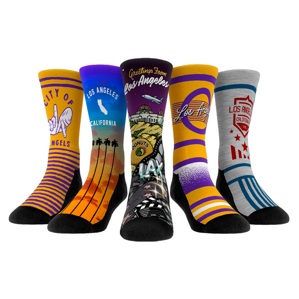 Los Angeles Crew Socks 5-Pack