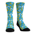 Los Angeles Chargers - Throwback Logo Sketch Crew Socks