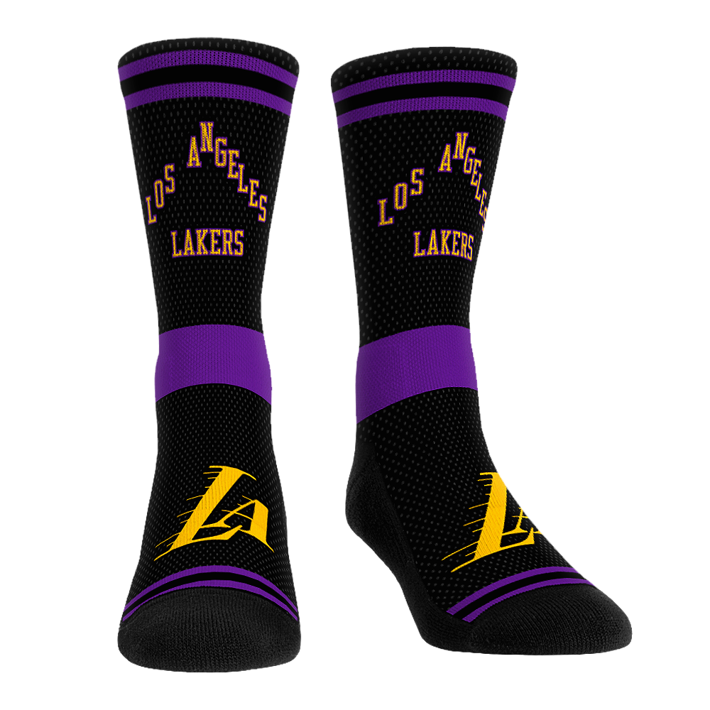 Los Angeles Lakers - City Edition Jersey (2023-2024) Crew Socks
