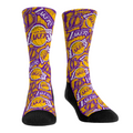 Los Angeles Lakers - Logo Sketch Crew Socks