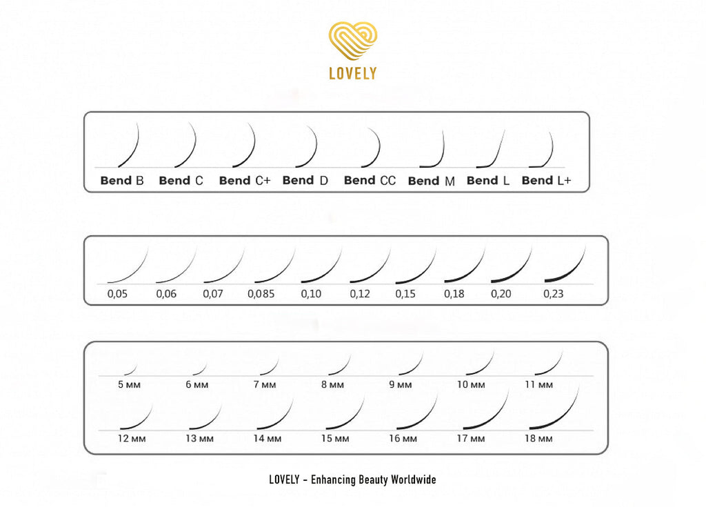 Ideal Eyelash Extensions - 20 Line Mix