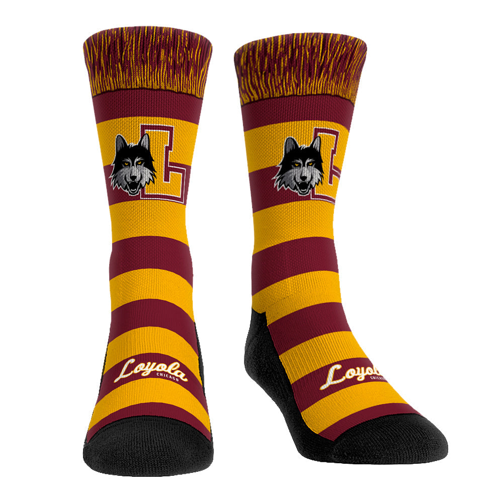 Loyola Chicago Ramblers - Sister Jean Scarf Crew Socks