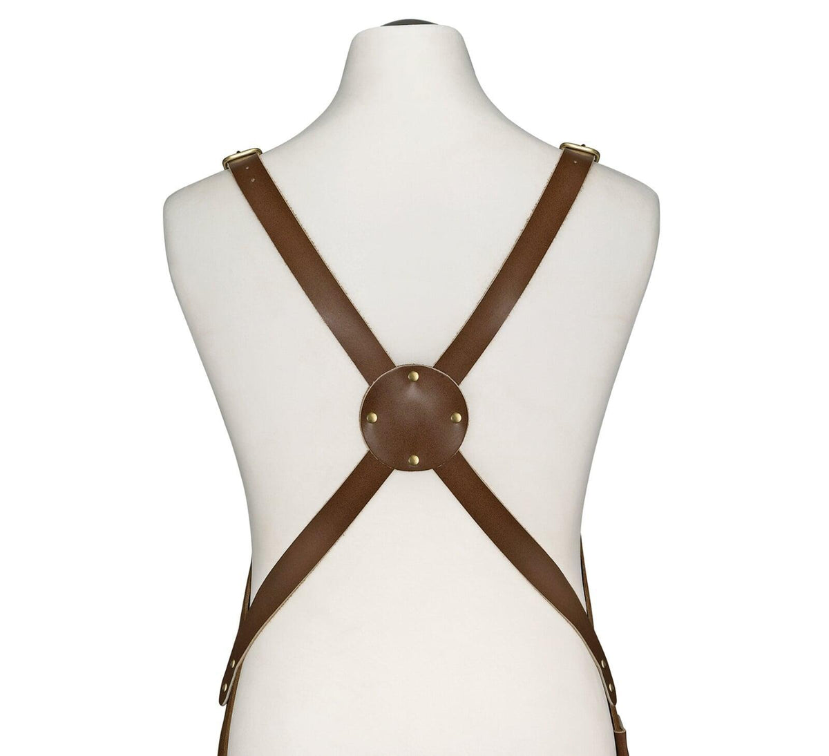 WONDERWALL ‘La Sélection Joyce’ "Texas" Leather Apron, 31" x 22"