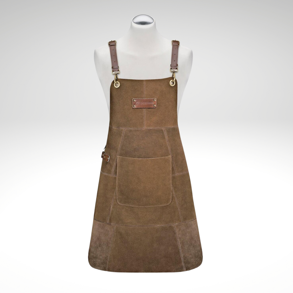 WONDERWALL ‘La Sélection Joyce’ "Texas" Leather Apron, 31" x 22"