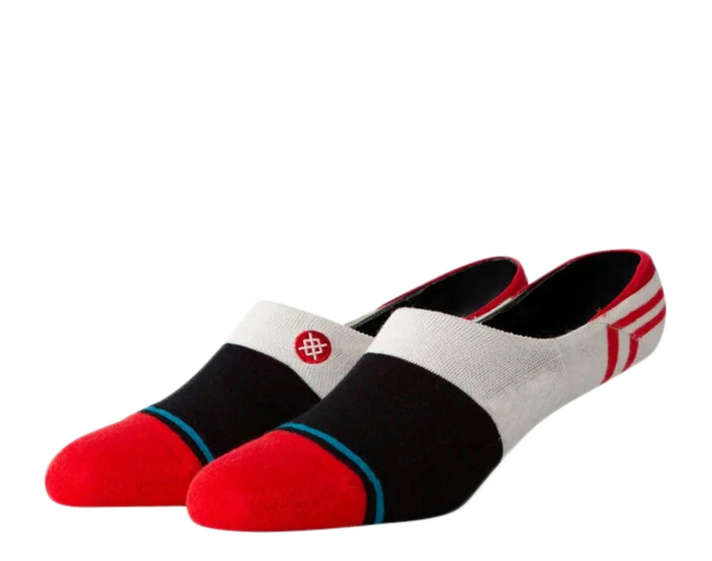 Stance Gamut 2 No Show Men Socks Red/Black/White
