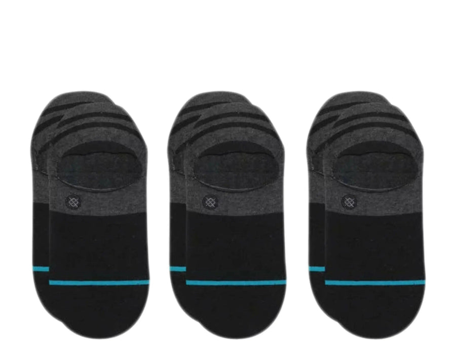 Stance Gamut 2 No Show 3-Pack Socks Black