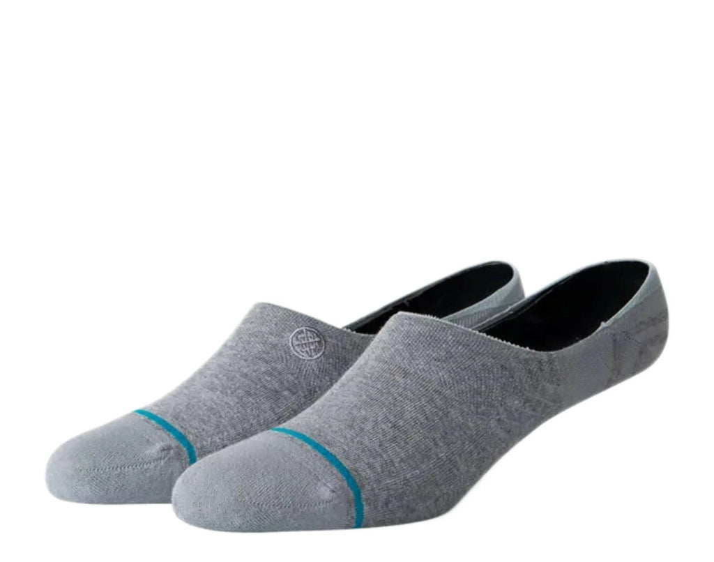 Stance Gamut 2 No Show Men Socks Grey Heather