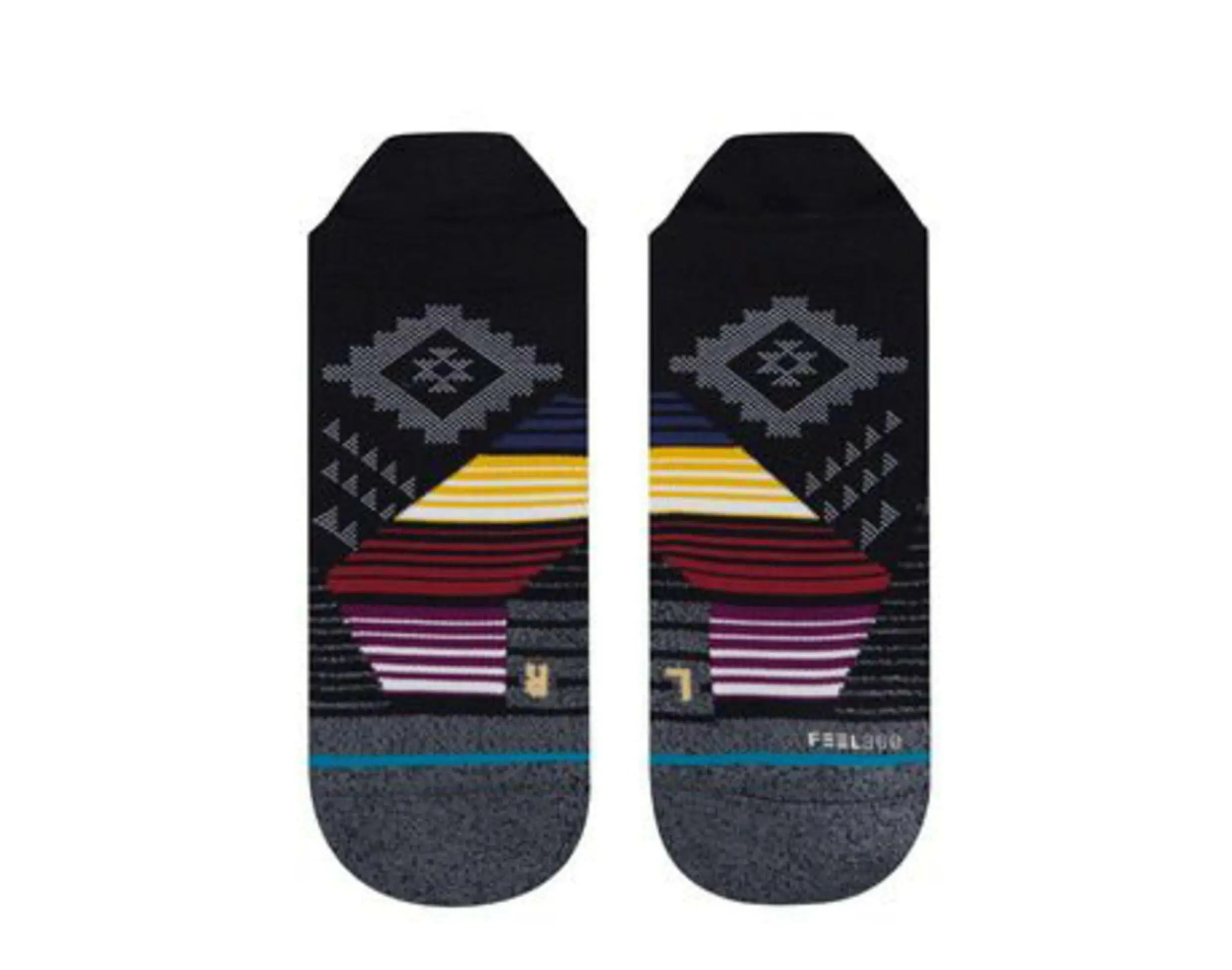 Stance Lazaro Tab Men Golf Ankle Socks Black/Multi