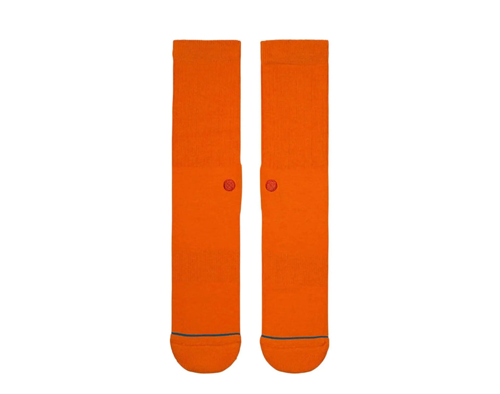 Stance Icon Classic Crew Socks Orange
