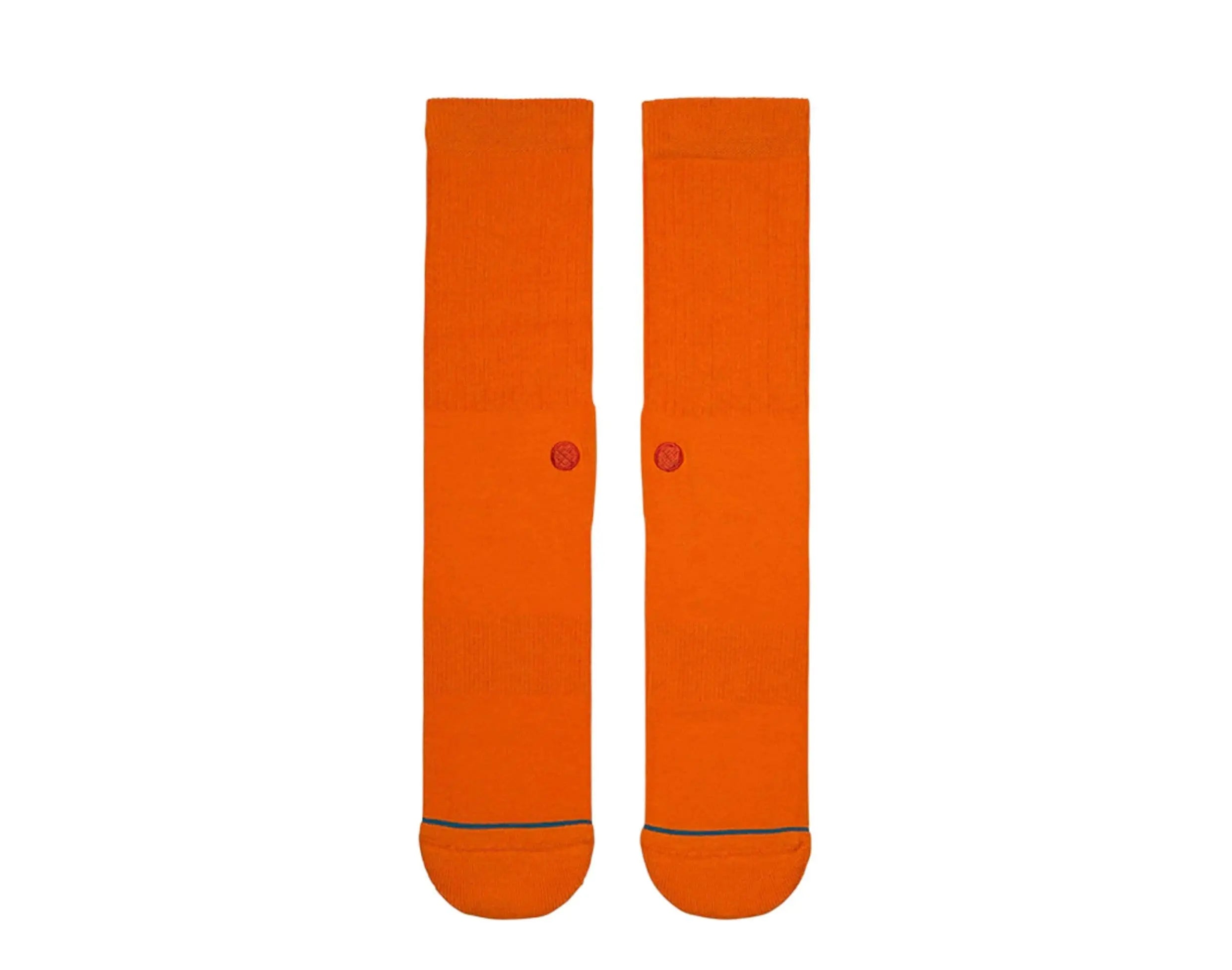 Stance Icon Classic Crew Socks Orange