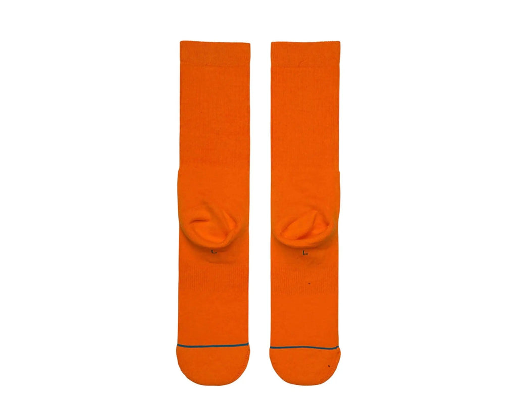 Stance Icon Classic Crew Socks Orange
