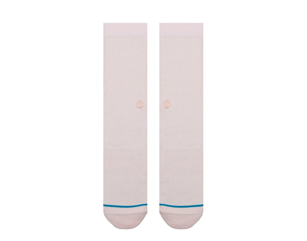 Stance Icon Classic Men Crew Socks Pink