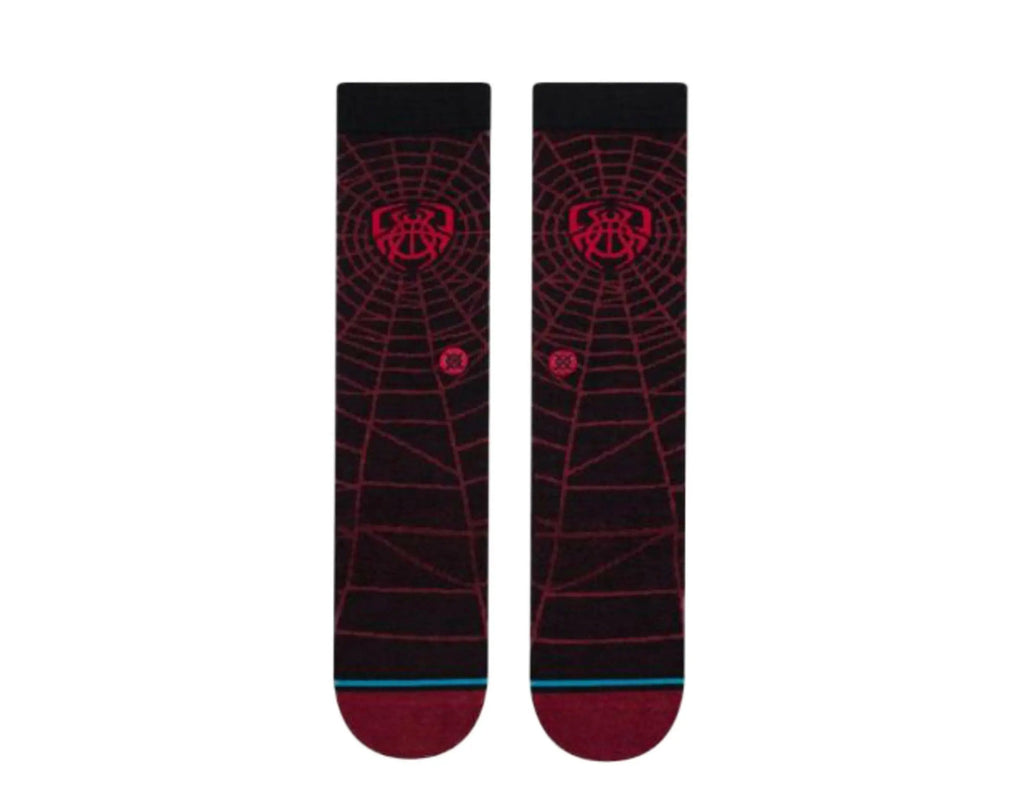 Stance Casual Spida Donovan Mitchell Men Crew Socks Black/Red
