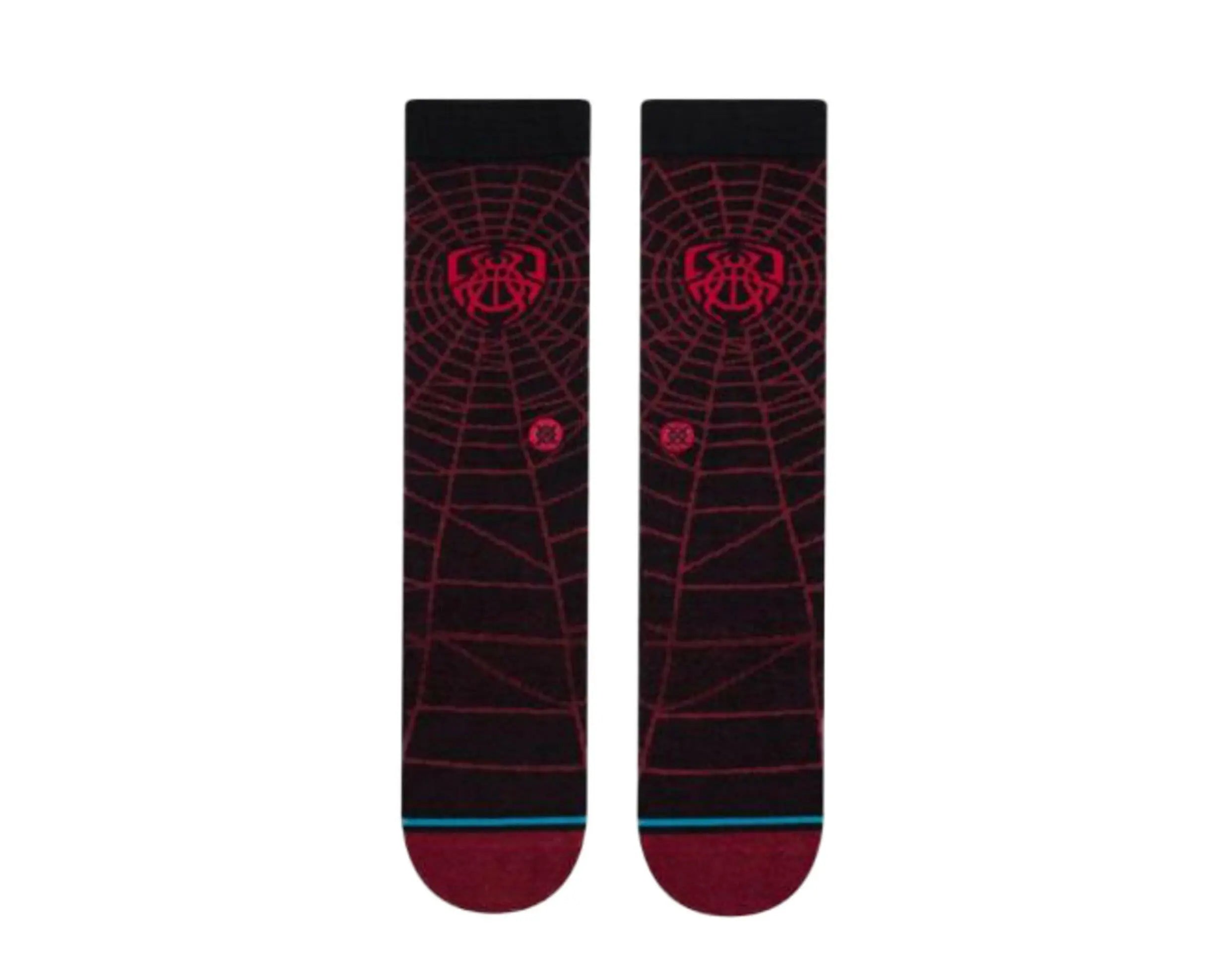 Stance Casual Spida Donovan Mitchell Men Crew Socks Black/Red
