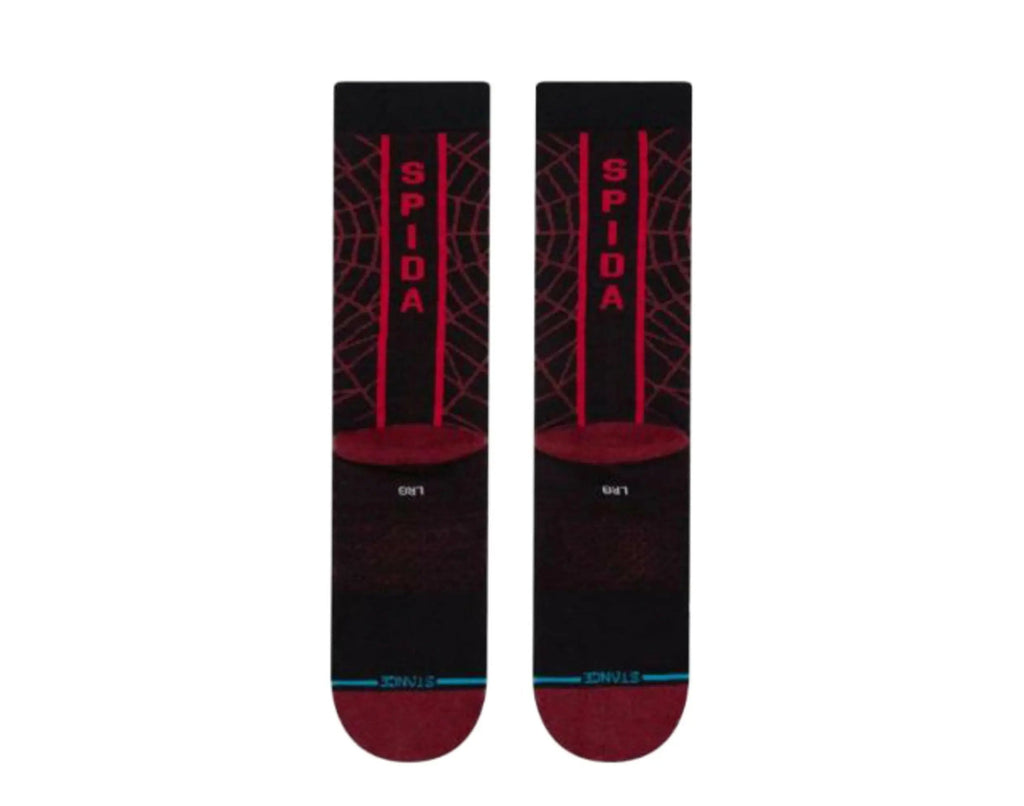 Stance Casual Spida Donovan Mitchell Men Crew Socks Black/Red