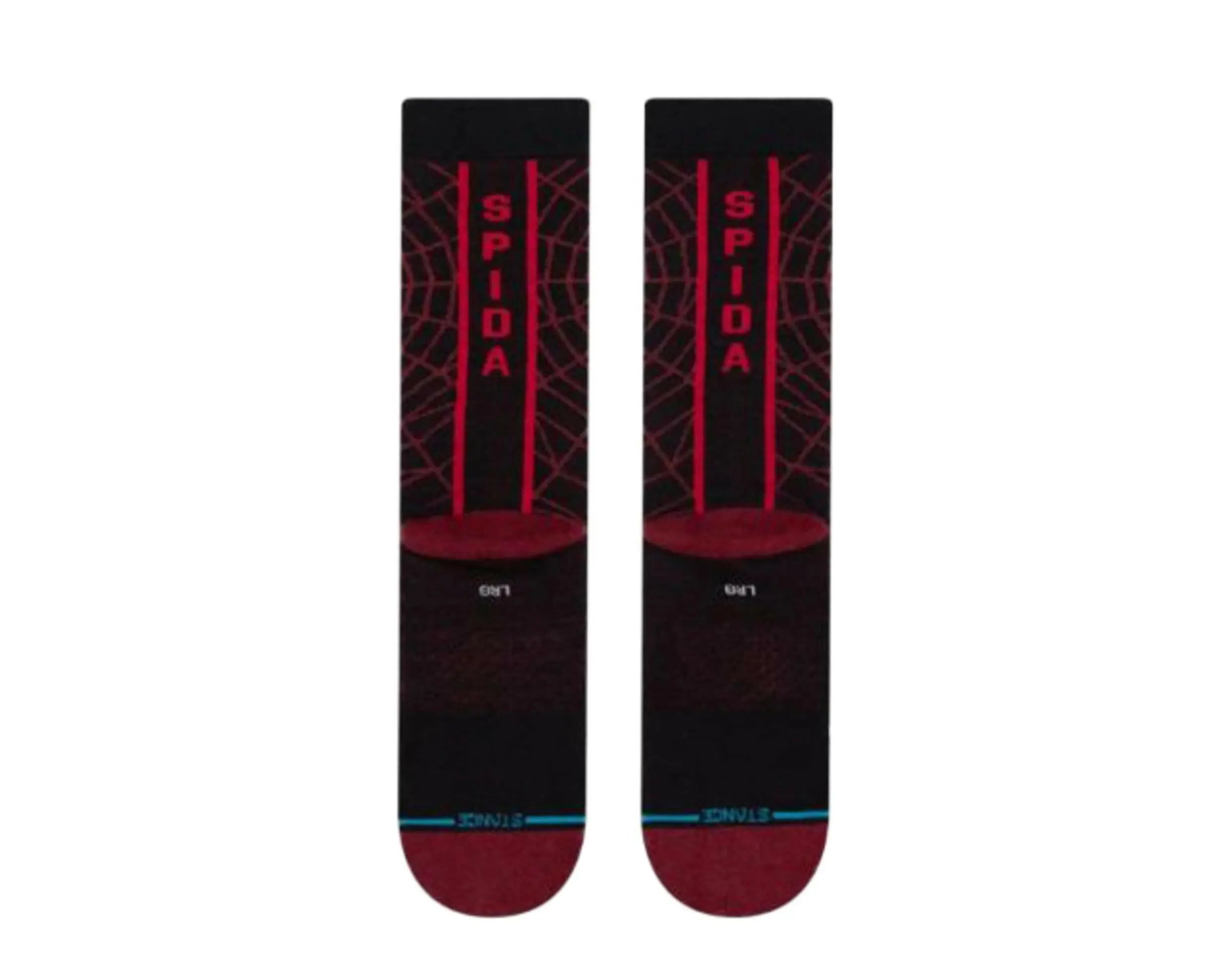 Stance Casual Spida Donovan Mitchell Men Crew Socks Black/Red