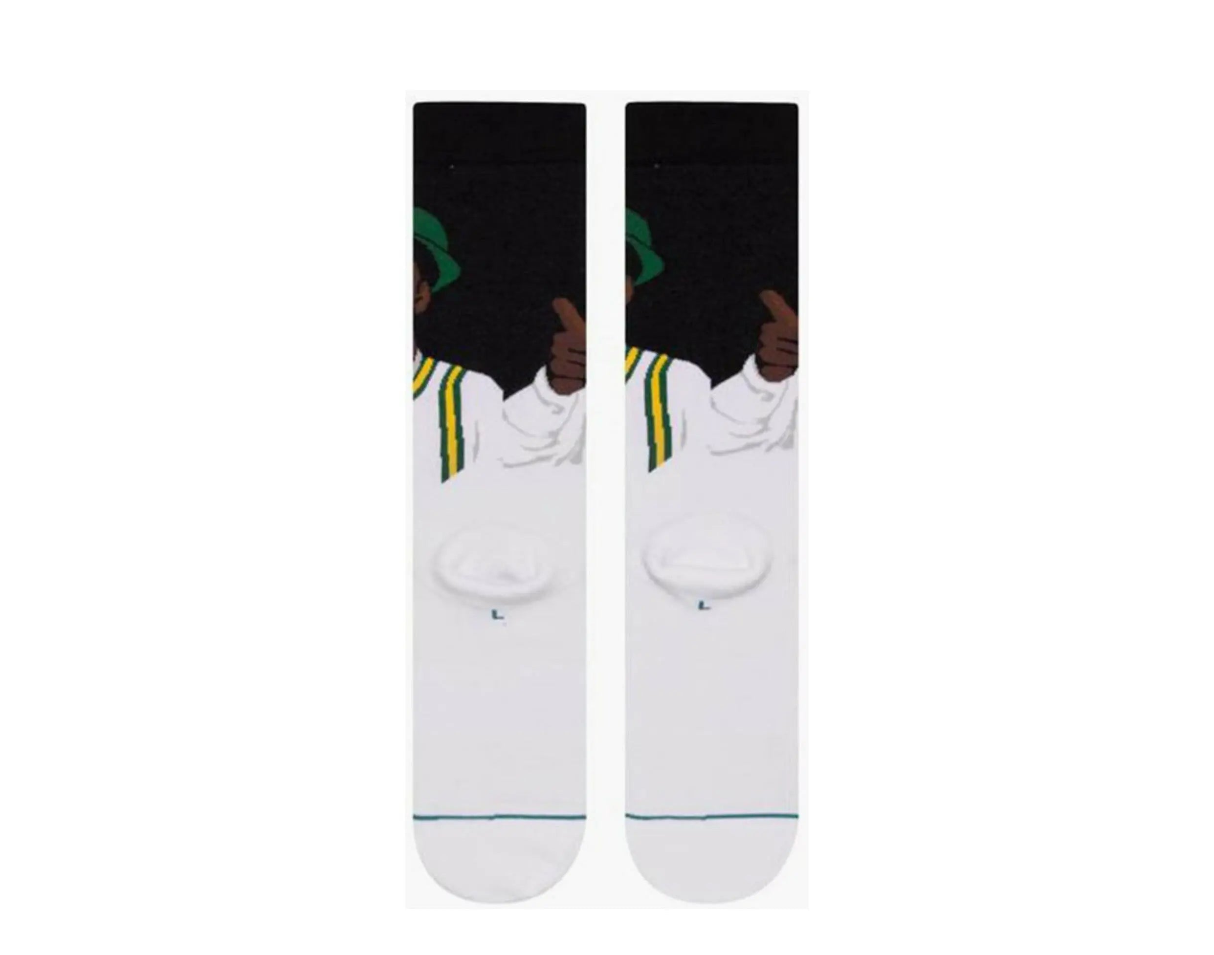 Stance Anthem Cam’ron You Mad Crew Socks Black/White
