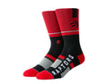 Stance Raptors Shortcut NBA Crew Socks Red/Black