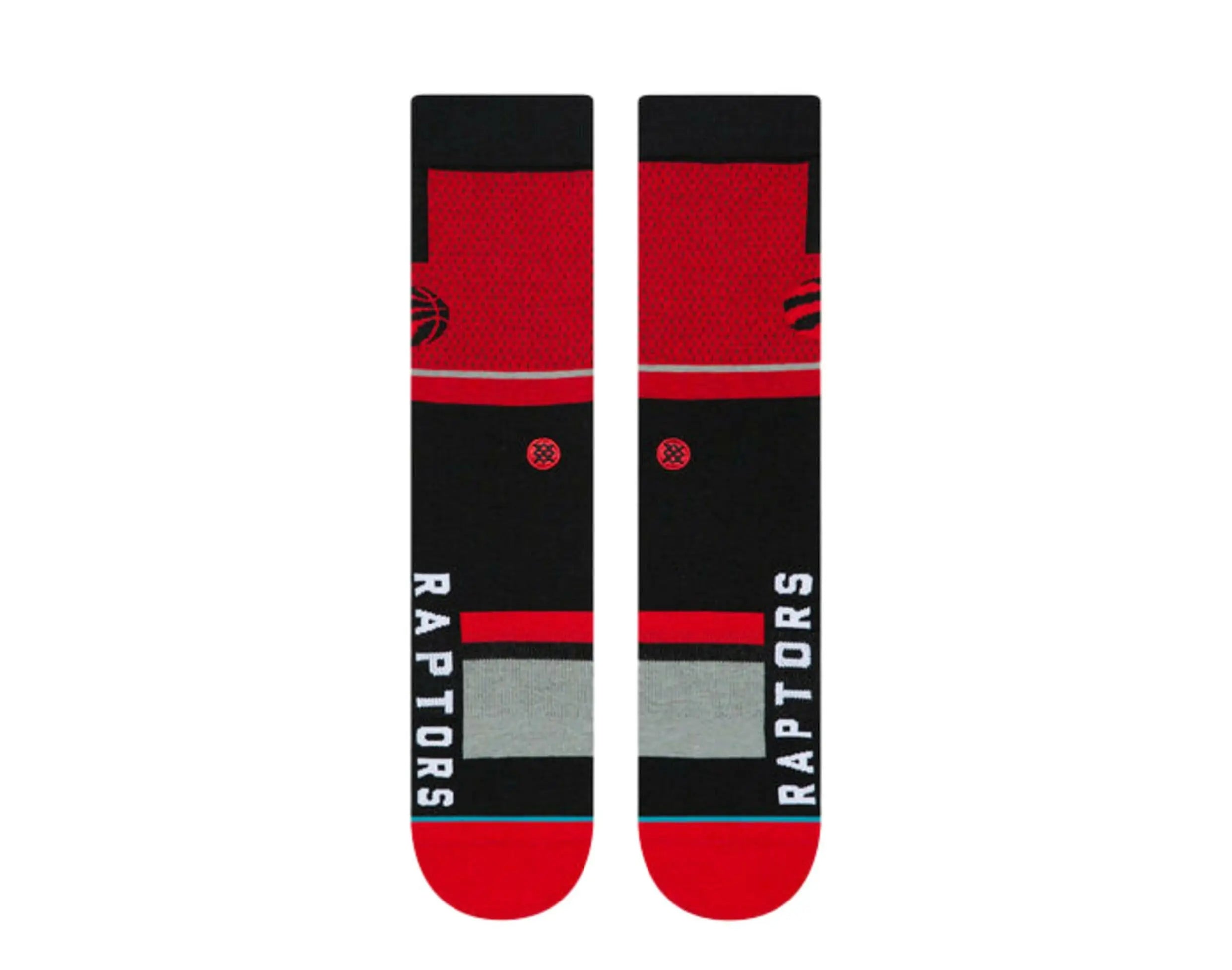 Stance Raptors Shortcut NBA Crew Socks Red/Black