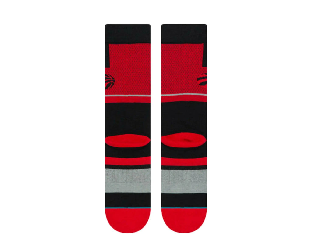 Stance Raptors Shortcut NBA Crew Socks Red/Black