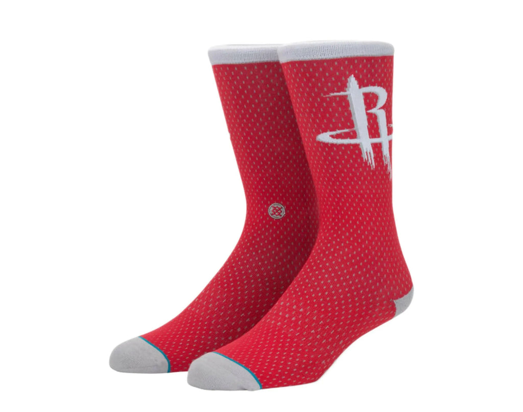 Stance Houston Rockets Jersey Crew Socks Red