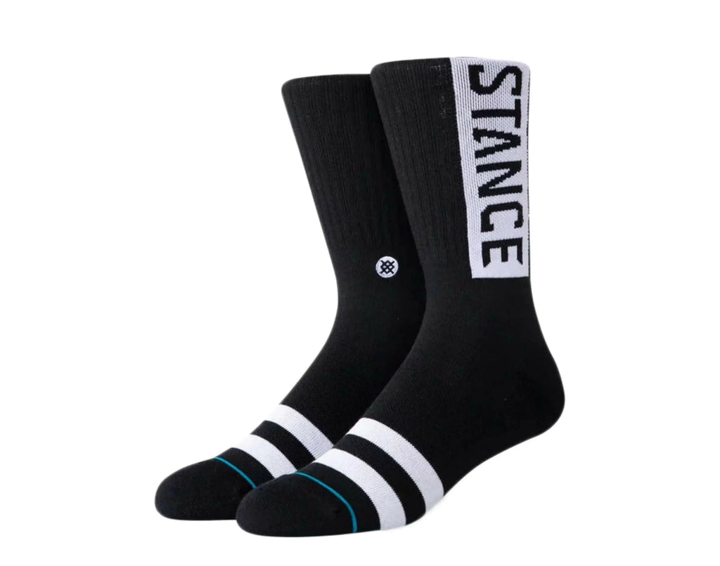 Stance UnCommon Solids Classic OG Men Crew Socks Black
