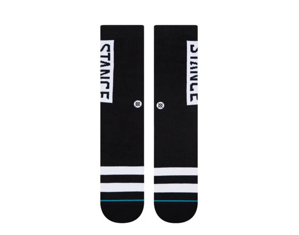 Stance UnCommon Solids Classic OG Men Crew Socks Black