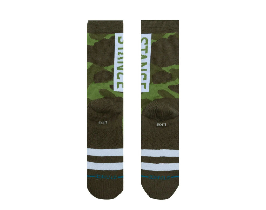 Stance UnCommon Solids Classic OG Crew Socks Camo