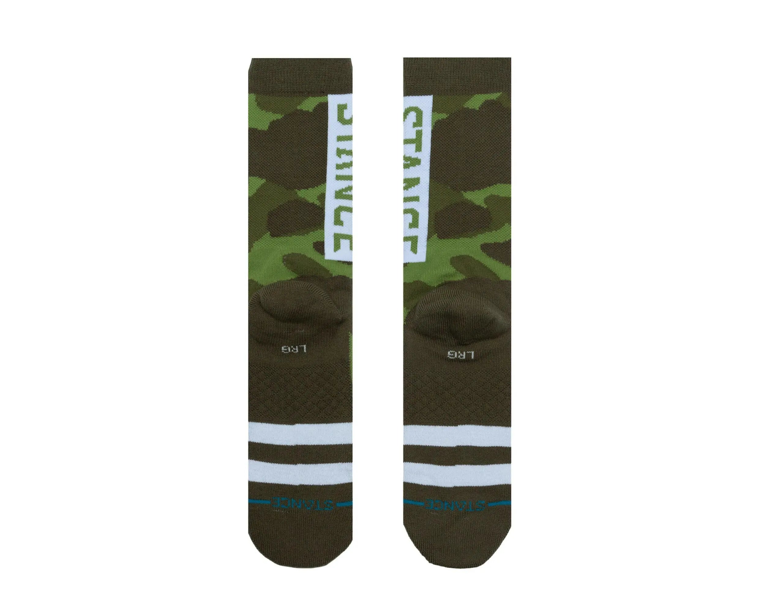Stance UnCommon Solids Classic OG Crew Socks Camo