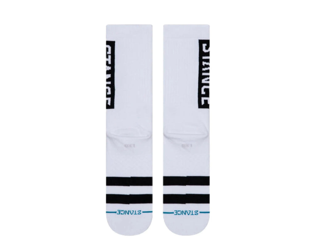Stance UnCommon Solids Classic OG Crew Socks White