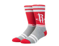 Stance City Gym Houston Rockets Crew Socks White/Red