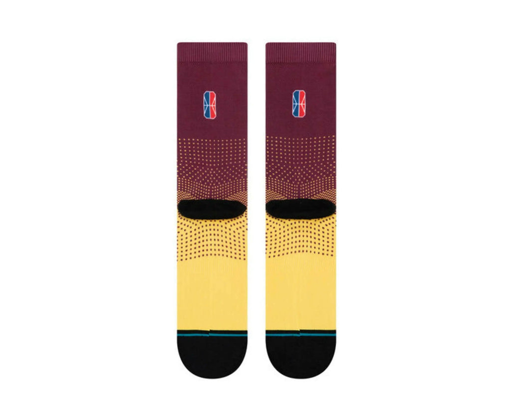 Stance Cavs Legion GC 2K Crew Socks Burgundy