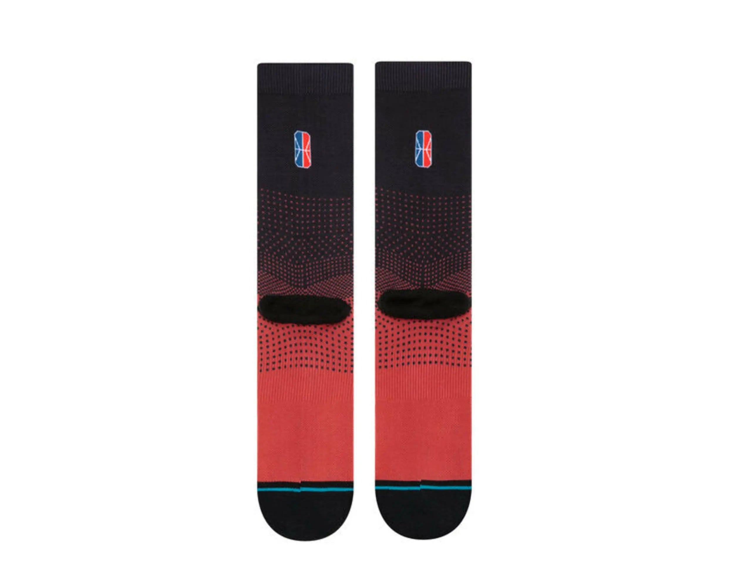 Stance NBA Miami Heat Check Gaming 2K Crew Socks Burgundy