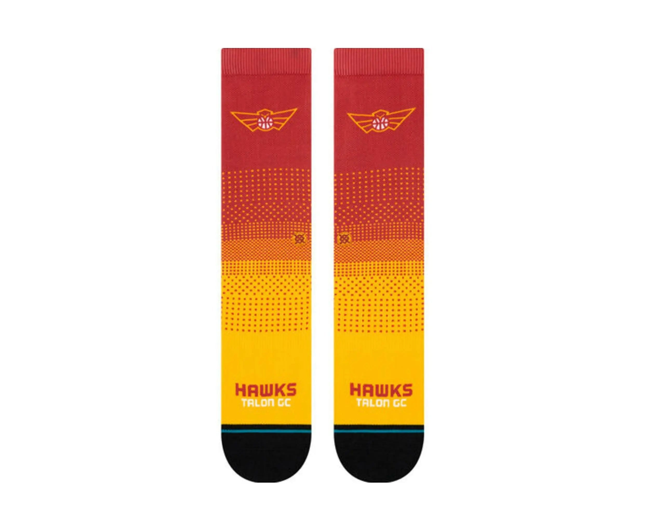 Stance NBA Atlanta Hawks Gaming Talon GC 2K Crew Socks Multi-Color