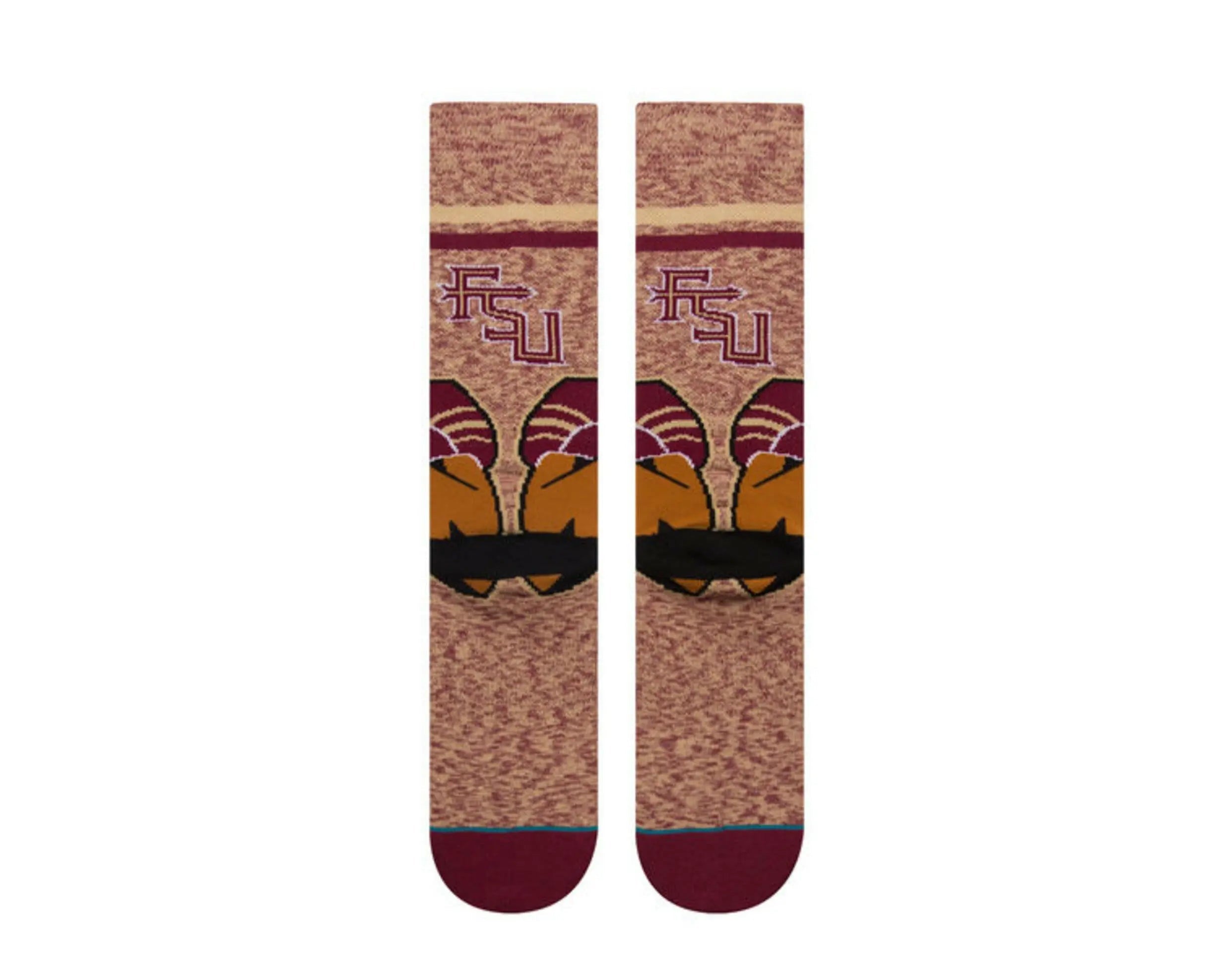 Stance NCAA Florida State University Classic Mascot Crew Socks Maroon