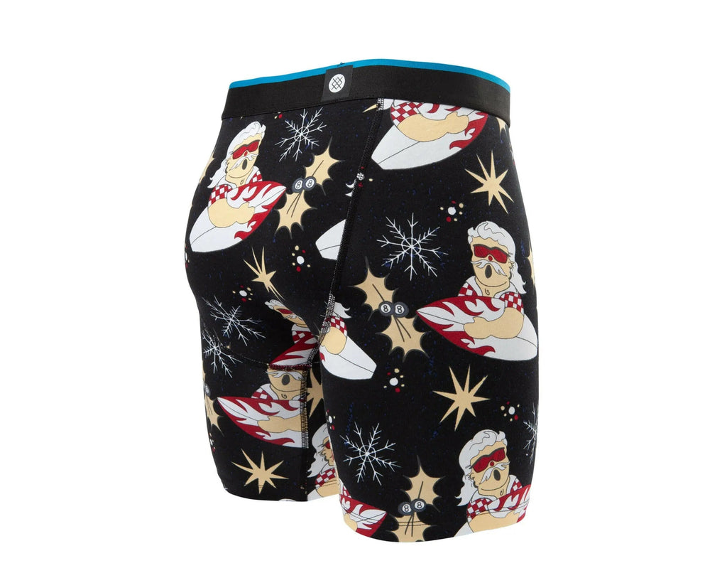 Stance Surfin Santa Boxer Briefs Men Underwear Black/Red
