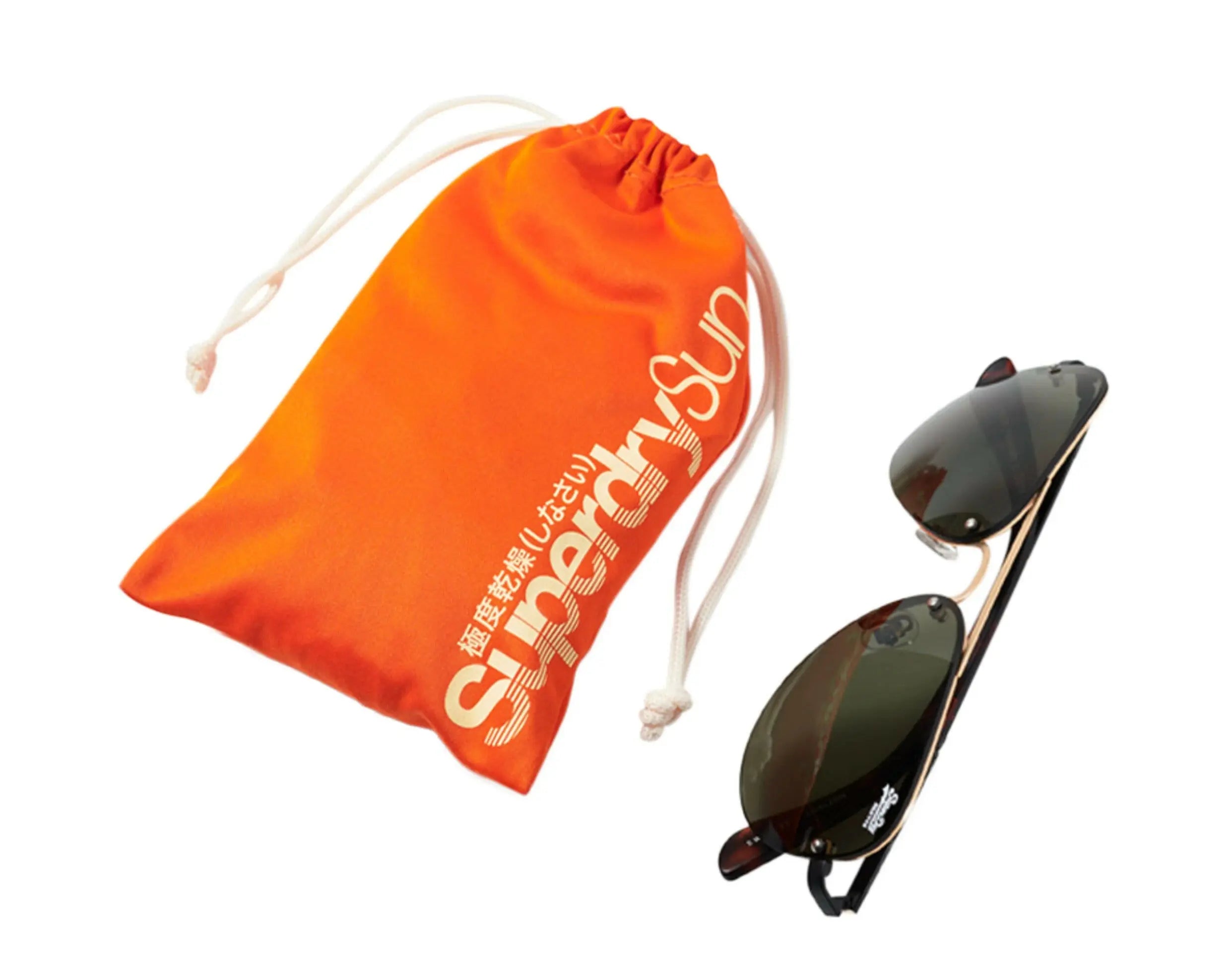 Superdry SDR Micah Aviator Sunglasses Matte Gold