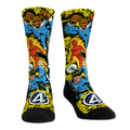 The Fantastic Four: First Steps - Stacked Characters Crew Socks