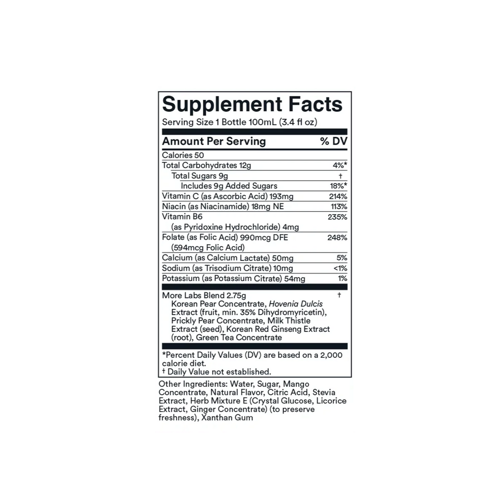 morning recovery | 6, 12, or 24-Pack Flavored Recovery Supplement 3.4oz.