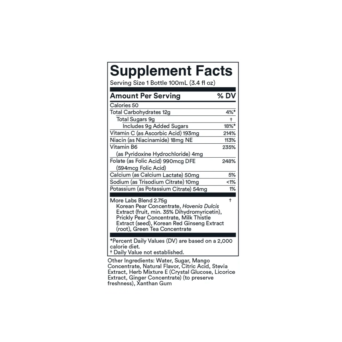 morning recovery | 6, 12, or 24-Pack Flavored Recovery Supplement 3.4oz.