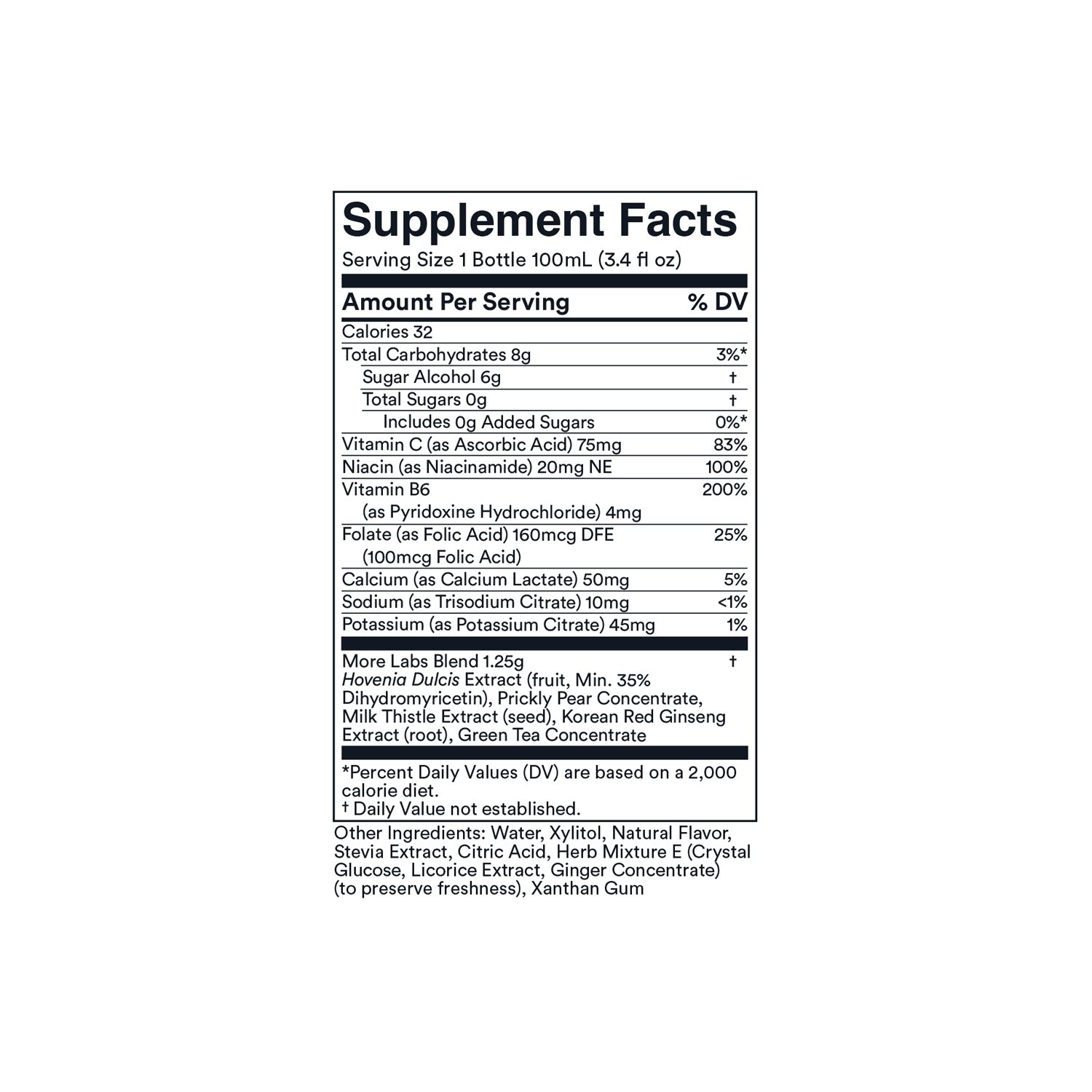 morning recovery | 6, 12, or 24-Pack Flavored Recovery Supplement 3.4oz.