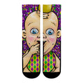 Mardi Gras - King Cake Baby Crew Socks