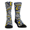 Marquette Golden Eagles - Logo Sketch Crew Socks