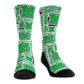 Marshall Thundering Herd - Logo Sketch Crew Socks